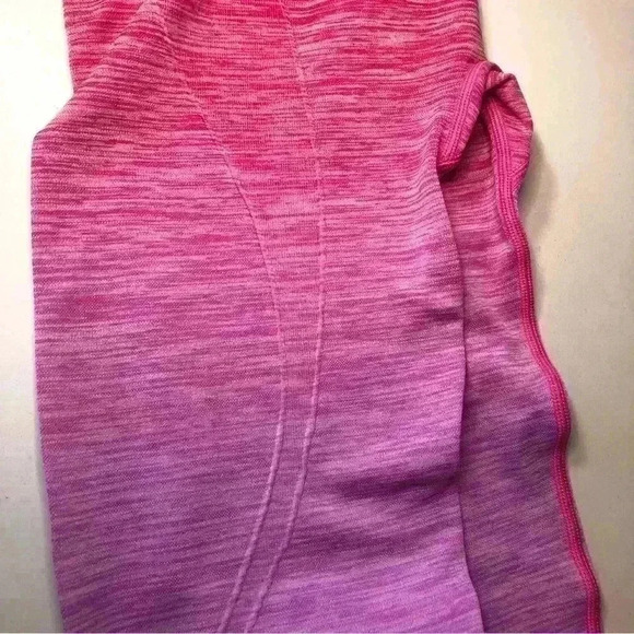 Pink Barbell Women’s Fuchsia and Purple Ombre Athletic Leggings size Large NWT - Picture 10 of 12